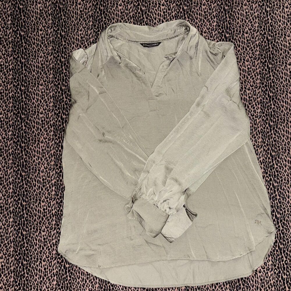 Banana Republic Women's Green Blouse